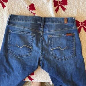 Low Rise Seven for all Mankind Bootcut Jeans